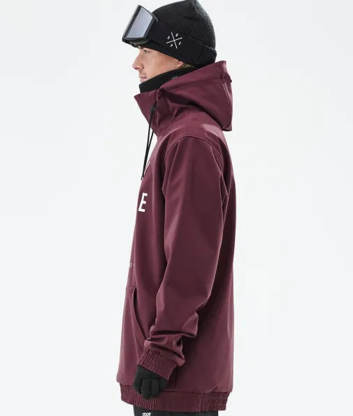 yeti_5-7.webp Snowboardjacken<Dope Snow Yeti Burgundy2X-Up