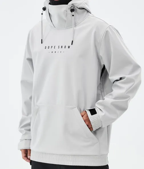 yeti_6-11.webp Snowboardjacken<Dope Snow Yeti LightGreySilhouette