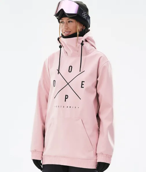 Snowboardjacken<Dope Snow Yeti W SoftPink2X-Up