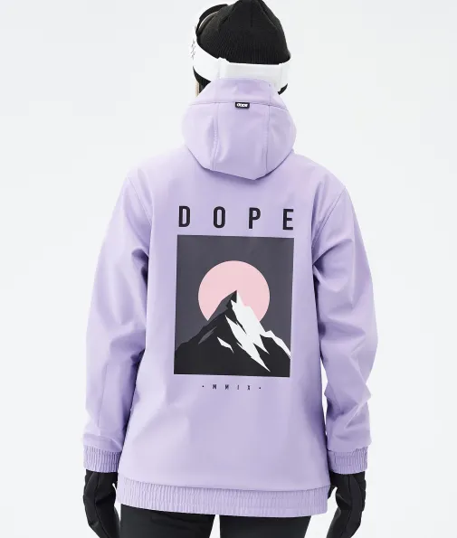 Snowboardjacken<Dope Snow Yeti W FadedVioletAphex