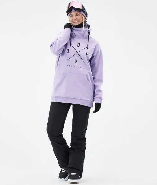 Snowboardjacken<Dope Snow Yeti W FadedViolet2X-Up