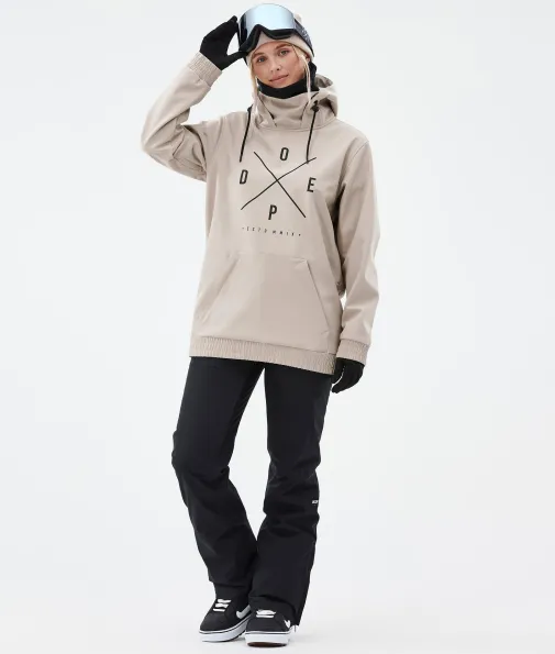 Snowboardjacken<Dope Snow Yeti W Sand2X-Up
