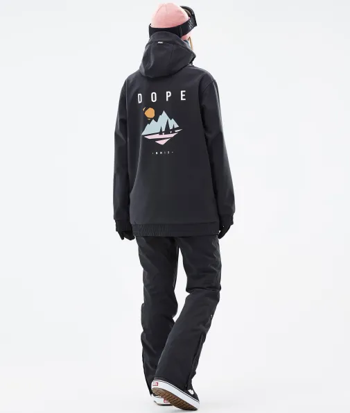 yeti_w__3-2.webp Snowboardjacken<Dope Snow Yeti W 2022 BlackPine