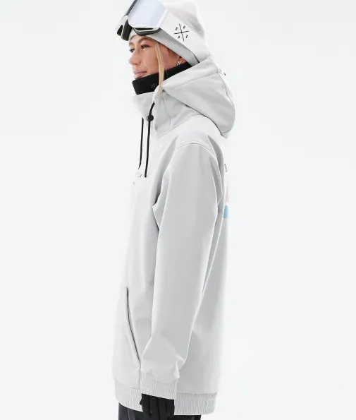 yeti_w__6-3.webp Snowboardjacken<Dope Snow Yeti W 2022 LightGreyRange