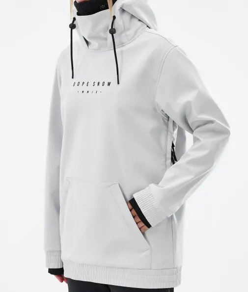 yeti_w__7-3.webp Snowboardjacken<Dope Snow Yeti W 2022 LightGreyRange