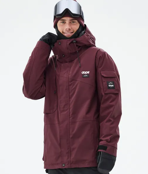 Snowboardjacken<Dope Snow Adept DonBurgundy