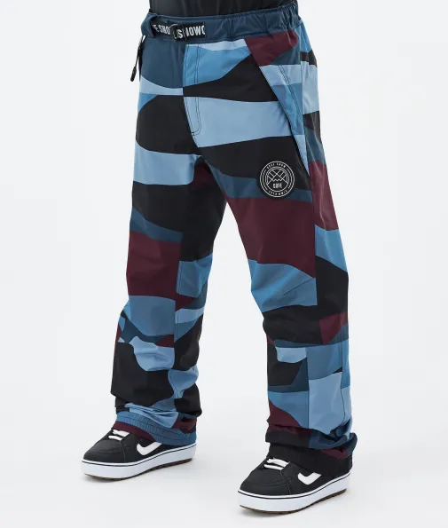 blizzard_0-70.webp Snowboardhosen<Dope Snow Blizzard ShardsBurgundyBlue