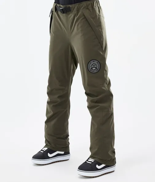 Snowboardhosen<Dope Snow Blizzard W 2022 OliveGreen