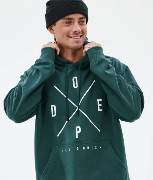 Hoodies/Pullover<Dope Snow Common BottleGreen2X-Up