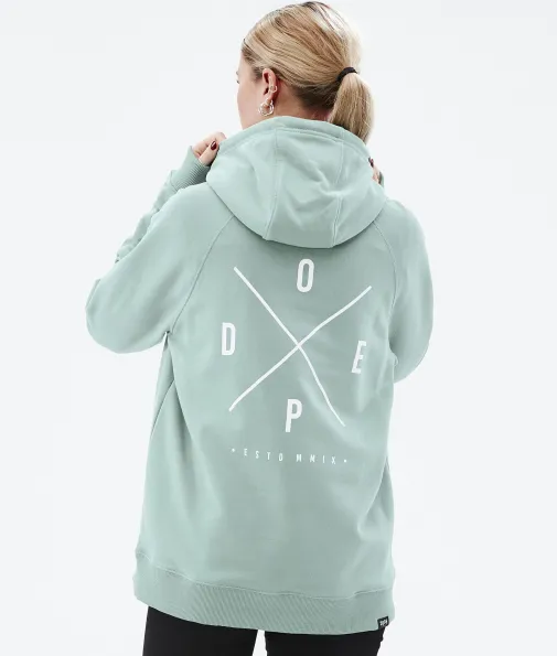 Hoodies/Pullover<Dope Snow Common W 2022 FadedGreen2X-Up