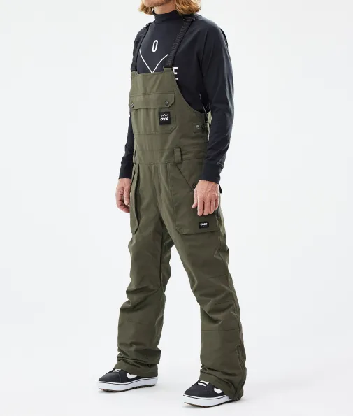 Snowboardhosen<Dope Snow Notorious B.I.B OliveGreen