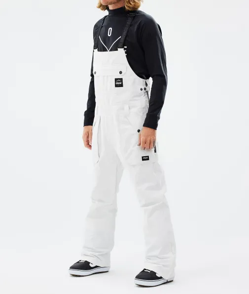 Snowboardhosen<Dope Snow Notorious B.I.B OldWhite