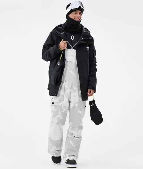 Snowboardhosen<Dope Snow Notorious B.I.B GreyCamo