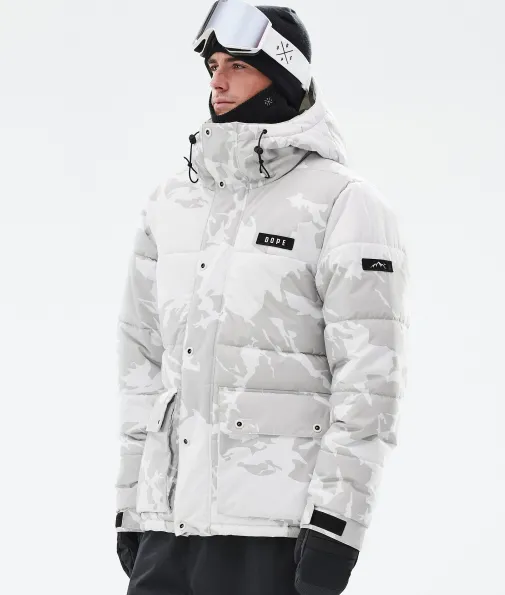 Skijacken<Dope Snow Puffer Full Zip GreyCamo