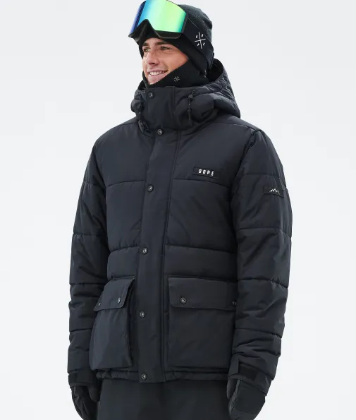 Skijacken<Dope Snow Puffer Full Zip Black