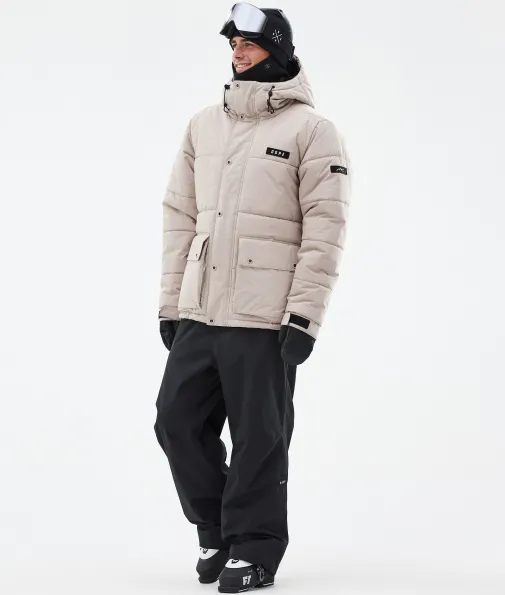 Skijacken<Dope Snow Puffer Full Zip Sand