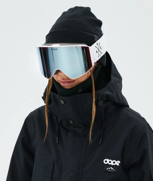 Skibrillen | Skibrillen<Dope Snow Sight White/BlueMirror