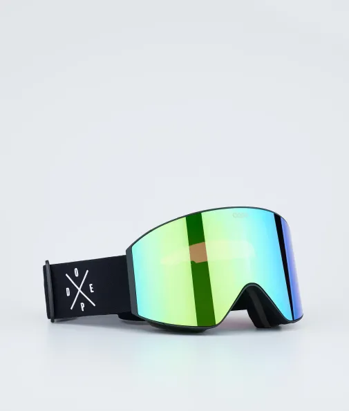 Skibrillen | Skibrillen<Dope Snow Sight 2023 BlackW/BlackGreenMirror