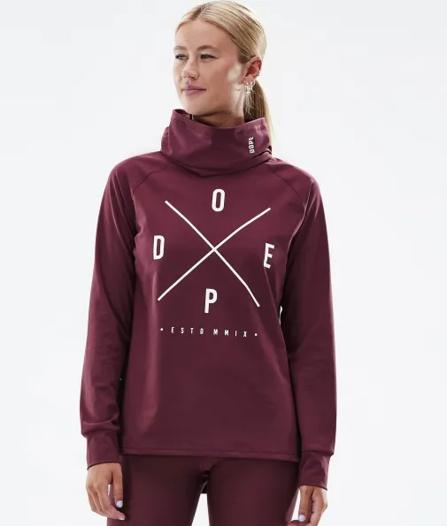 Thermounterwäsche<Dope Snow Snuggle W 2022 Burgundy2X-Up
