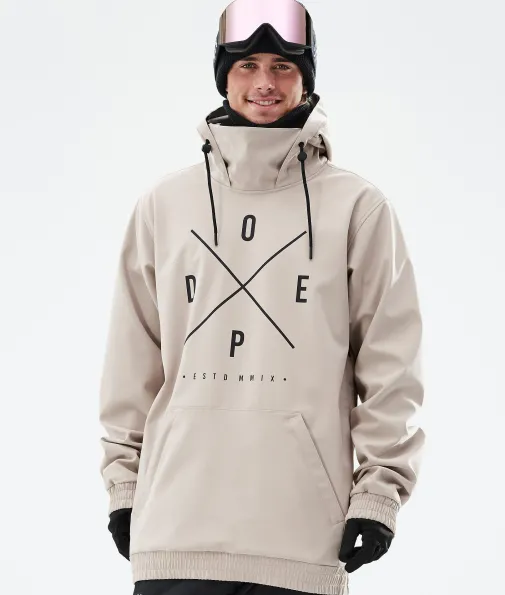 Snowboardjacken<Dope Snow Yeti Sand2X-Up