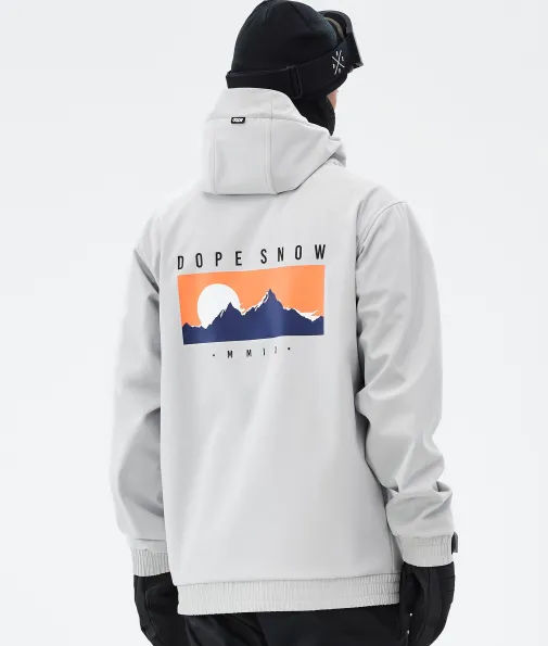 Snowboardjacken<Dope Snow Yeti LightGreySilhouette