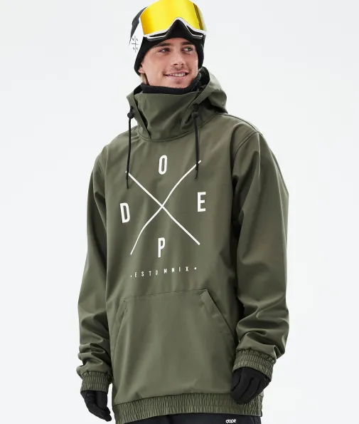 Skijacken<Dope Snow Yeti OliveGreen2X-Up