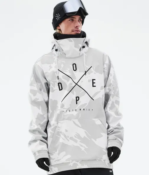 Snowboardjacken<Dope Snow Yeti GreyCamo2X-Up