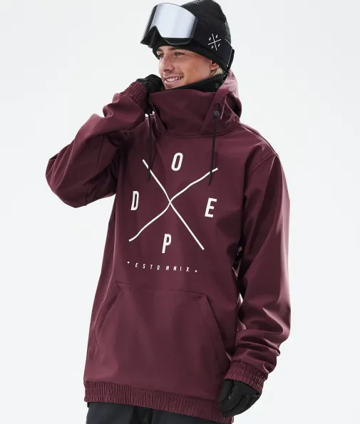 Snowboardjacken<Dope Snow Yeti Burgundy2X-Up