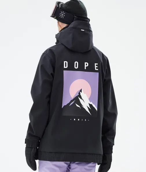 Snowboardjacken<Dope Snow Yeti W BlackAphex
