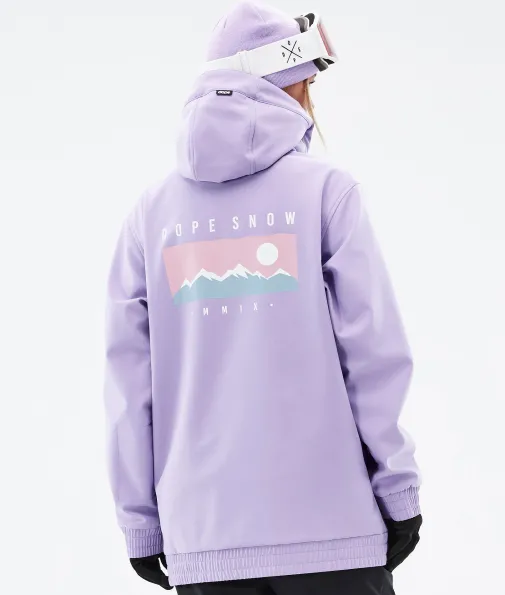 Snowboardjacken<Dope Snow Yeti W 2022 FadedVioletRange
