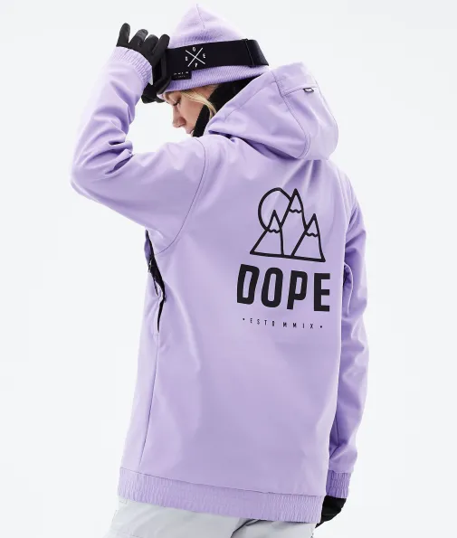 Snowboardjacken<Dope Snow Yeti W 2021 FadedVioletRise