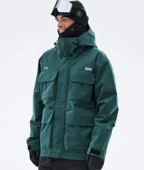 Snowboardjacken<Dope Snow Zenith BottleGreen